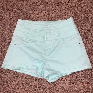 Teal Colored Shorts